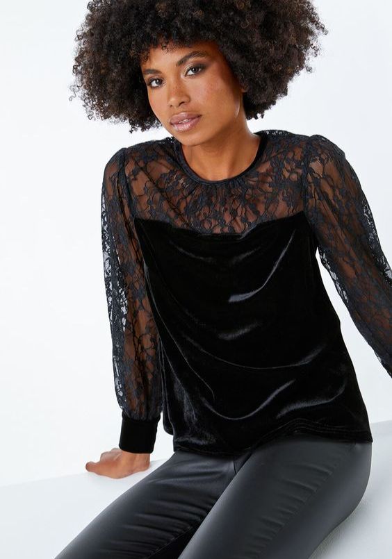 Lace and Velvet Luxury