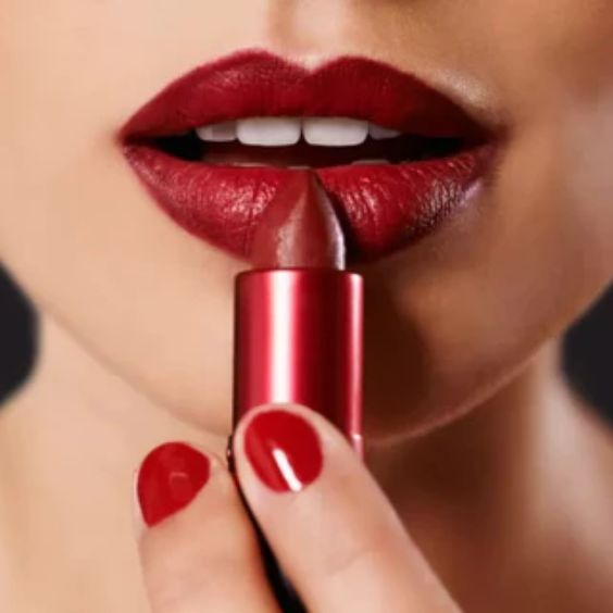 Maroon Lipstick For Brown Skin